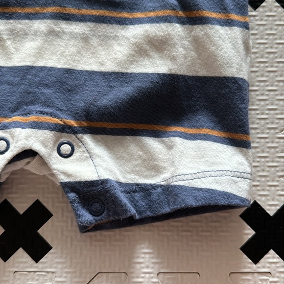 Carter’s 3m striped tshirt romper - Picture 4 of 5